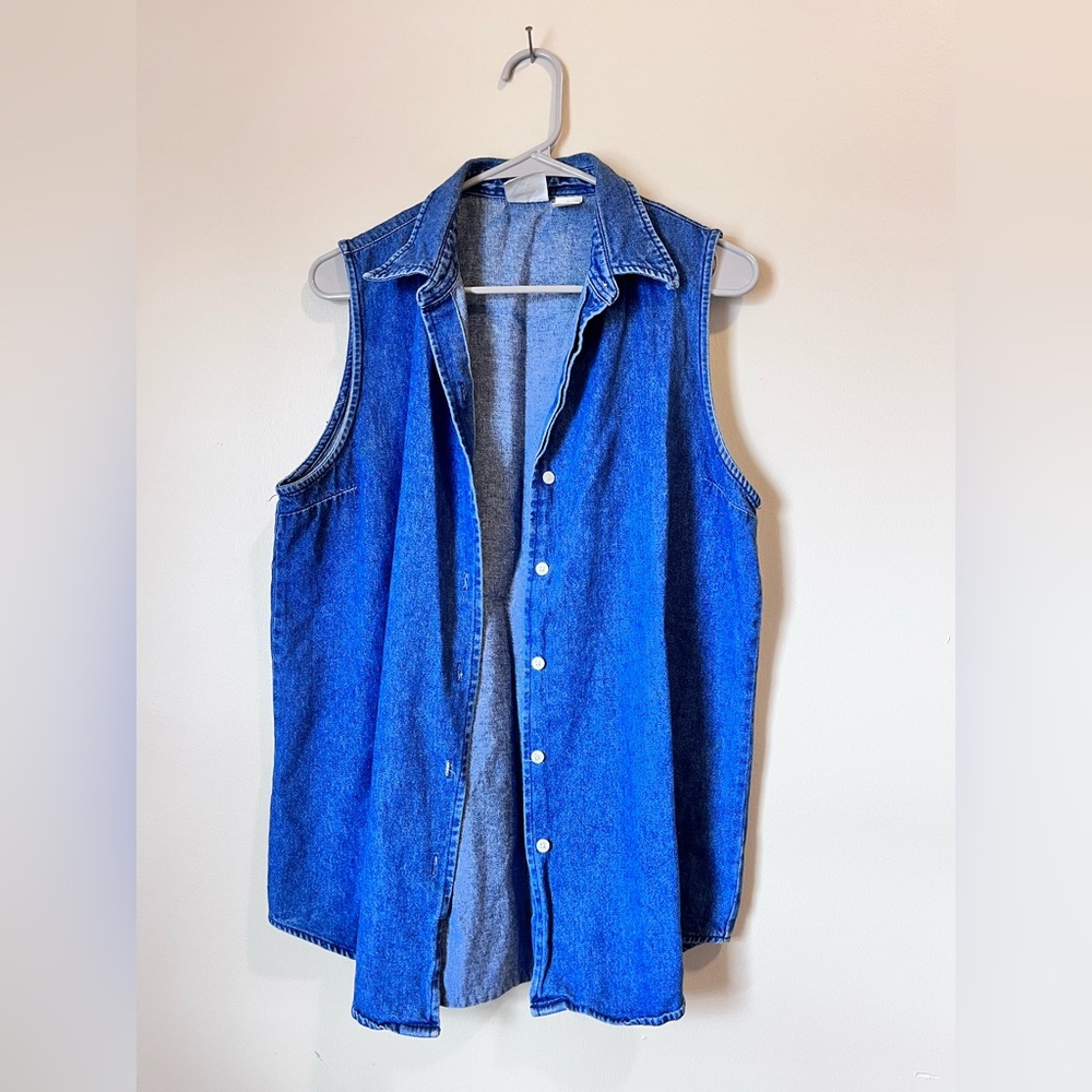 Denim vest